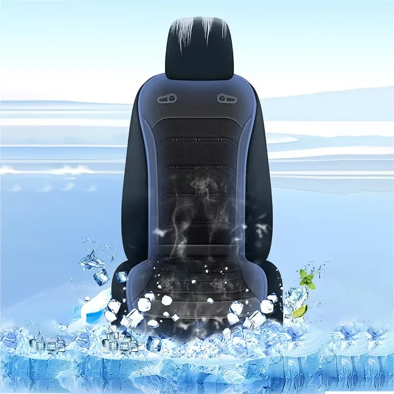12V/24V Cool Air Ventilation Seat Cushion — Summer Car Ventilation (통풍 시트 프리미엄) — AliExpress 어필리에이트 제품 사진 (평점 4.2)