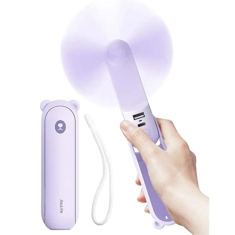 JISULIFE 클립·탁상 선풍기 (4500mAh · 37시간 가동 · 3단 정숙) — 정숙 장시간 — AliExpress 어필리에이트 제품 사진 (평점 5)