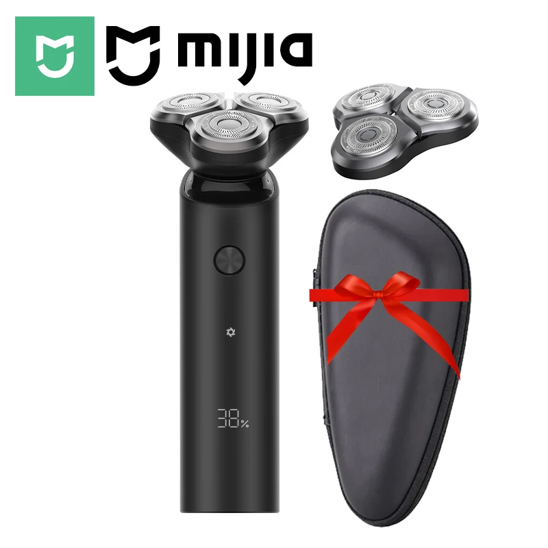 MIJIA S500 트리플 블레이드 회전식 전기면도기 — 회전식 대표 (습식 건식 겸용) — AliExpress 어필리에이트 제품 사진 (평점 4.66)