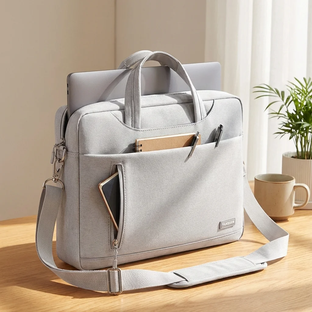 Business Laptop Bag Case Shoulder Tote Bag Notebook Bag Briefcase For 13 15 17 Inch Macbook Air Pro HP Huawei Asus Dell Handbag — AliExpress 어필리에이트 제품 사진 (평점 4.79)