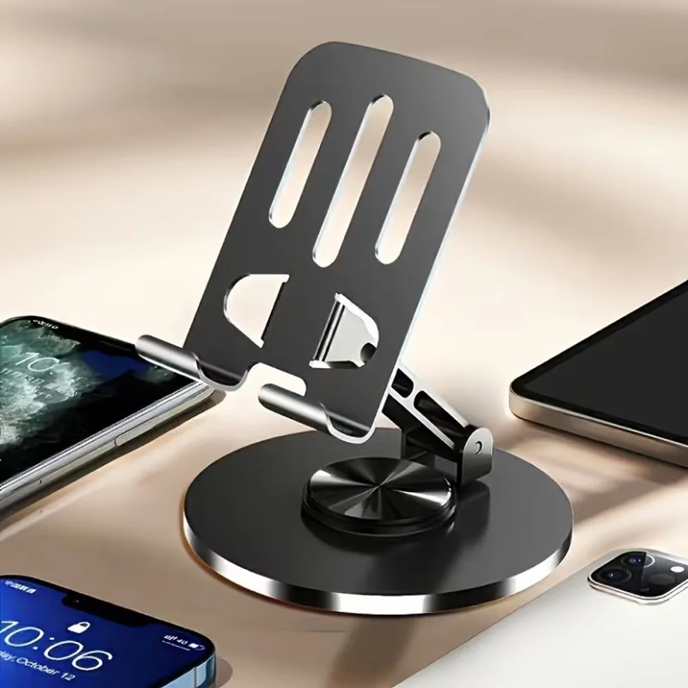 720 Rotate Aluminum Alloy Tablet Holders for iPad Adjustable Folding Lazy Desktop Live Desk Holder Mobile Phone Stand Mount — AliExpress 어필리에이트 제품 사진 (평점 4.57)