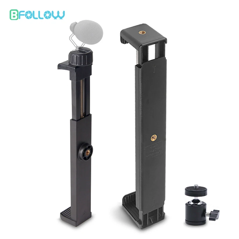 BFOLLOW Tablet Big Holder with 1/4 inch Female for iPad Pro 12.9 11 Air Mini Clamp Stand Tripod Samsung Huawei Xiaomi Bracket — AliExpress 어필리에이트 제품 사진 (평점 4.65)